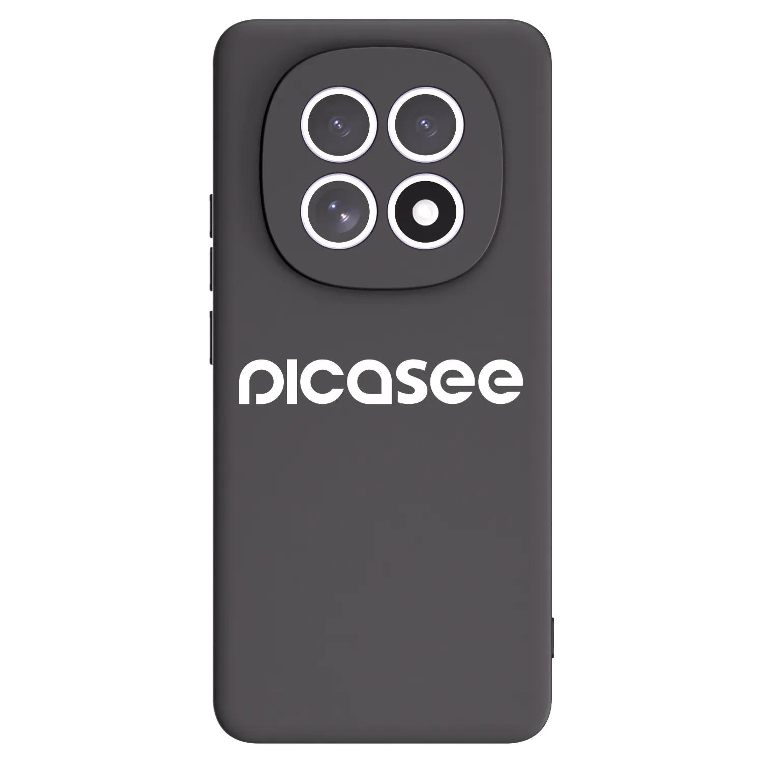 Picasee crna silikonska maskica za Xiaomi Redmi Note 15 - Picasee - new logo - white