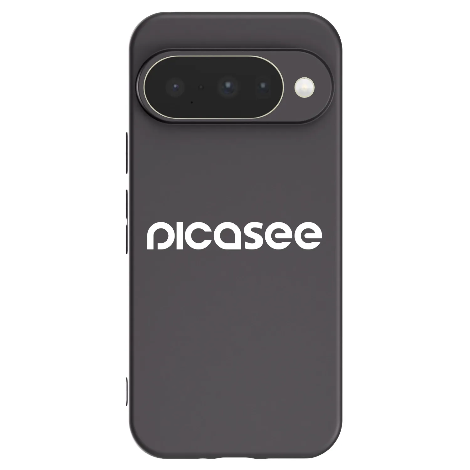 Picasee crna silikonska maskica za Google Pixel 10 - Picasee - new logo - white