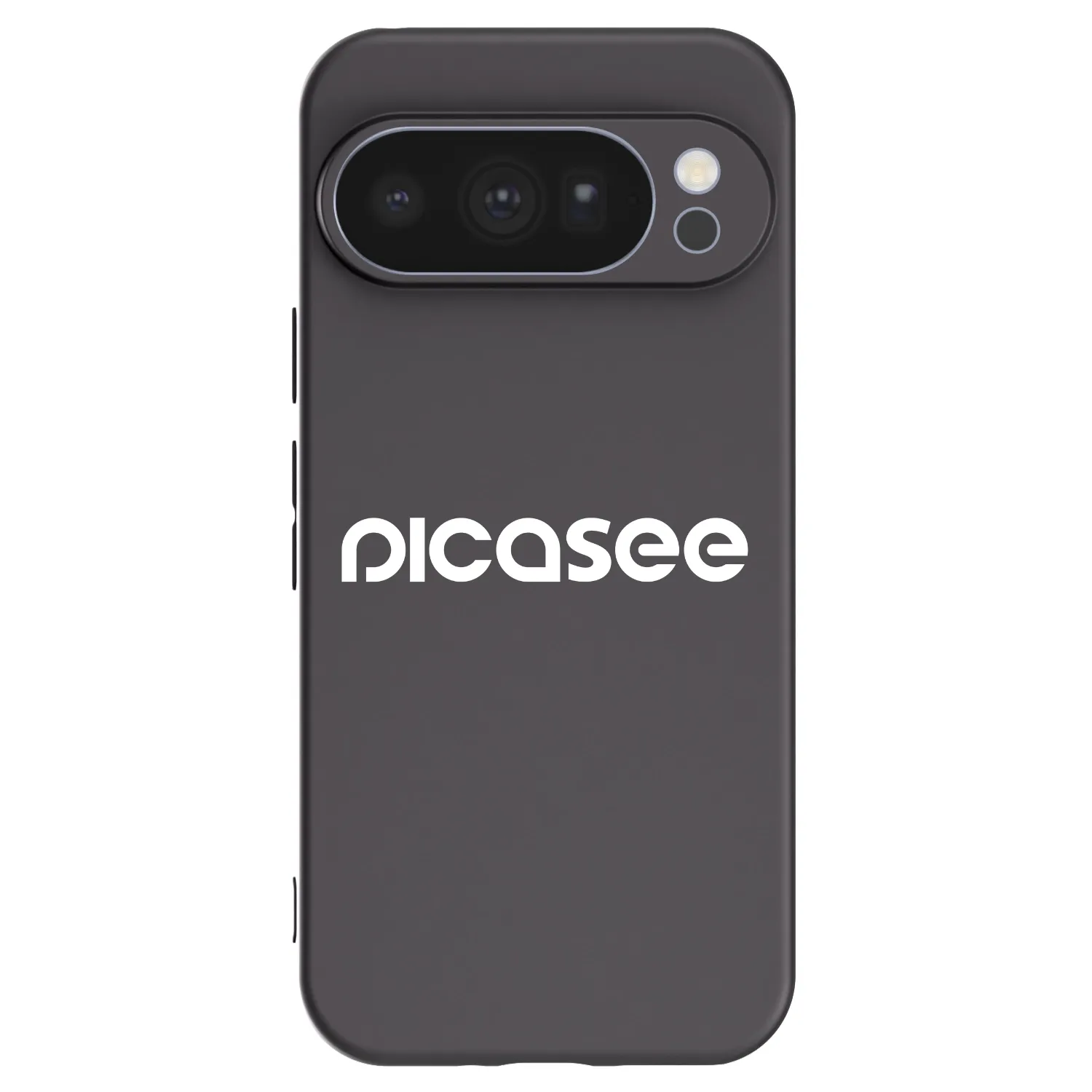 Picasee crna silikonska maskica za Google Pixel 10 Pro - Picasee - new logo - white