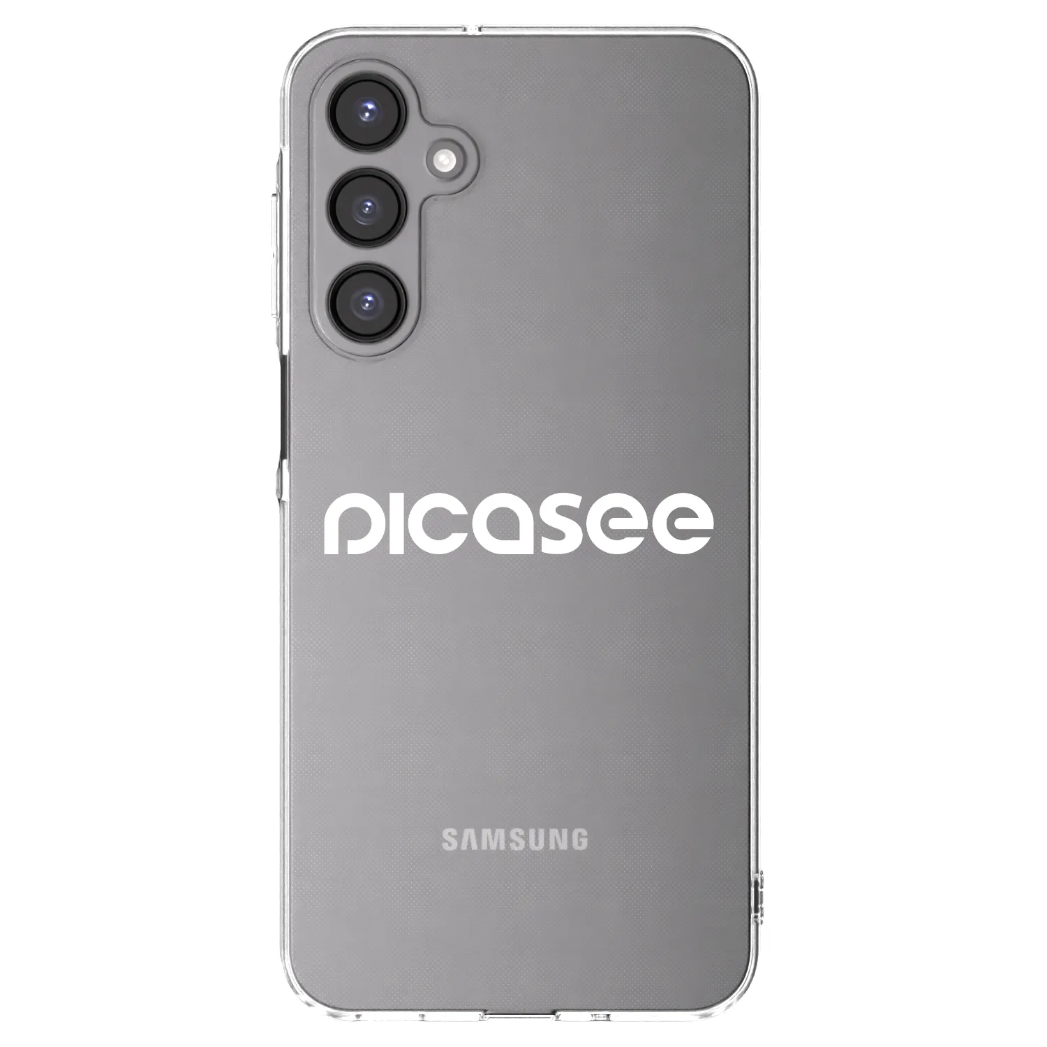 Picasee silikonska prozirna maskica za Samsung Galaxy A16 4G - Picasee - new logo - white