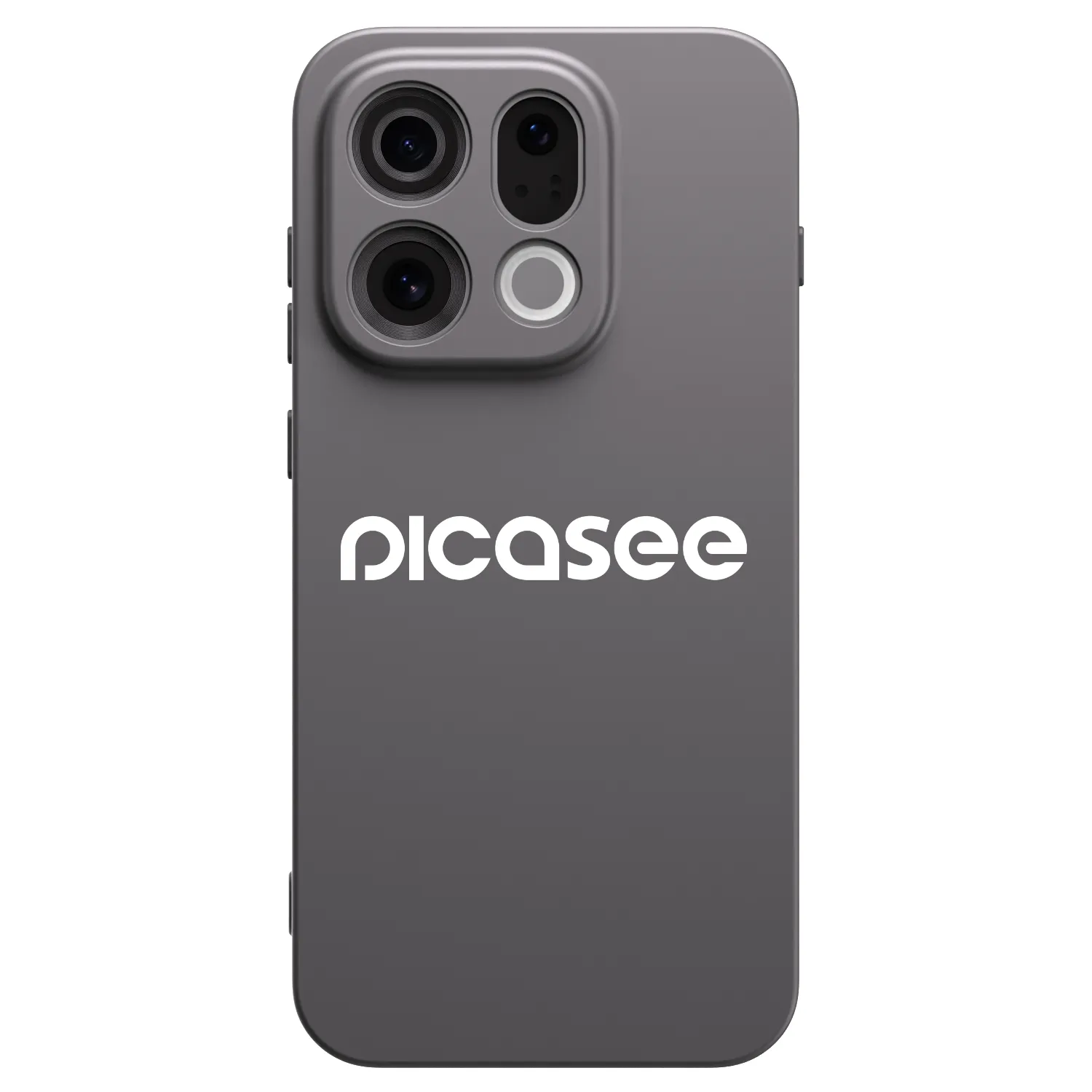 Picasee crna silikonska maskica za OPPO Find X9 - Picasee - new logo - white