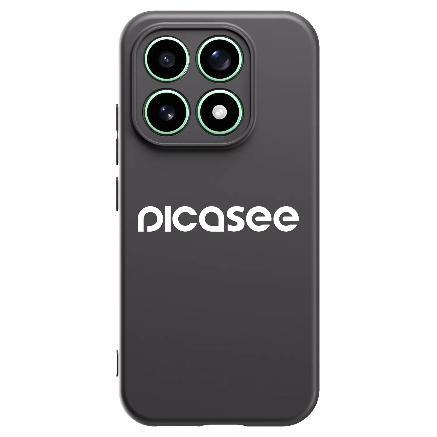 Picasee crna silikonska maskica za Xiaomi 17 - Picasee - new logo - white