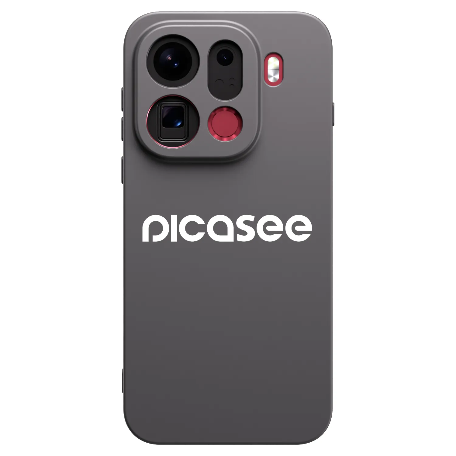 Picasee crna silikonska maskica za OPPO Find X9 Pro - Picasee - new logo - white