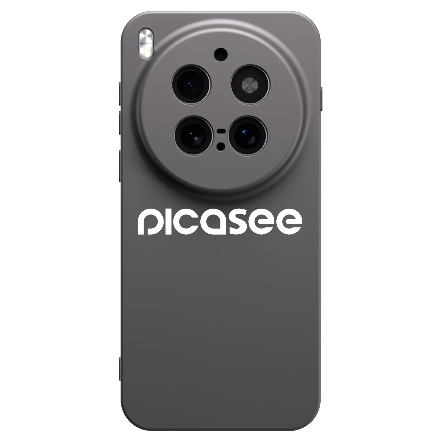 Picasee crna silikonska maskica za Vivo X300 Pro - Picasee - new logo - white