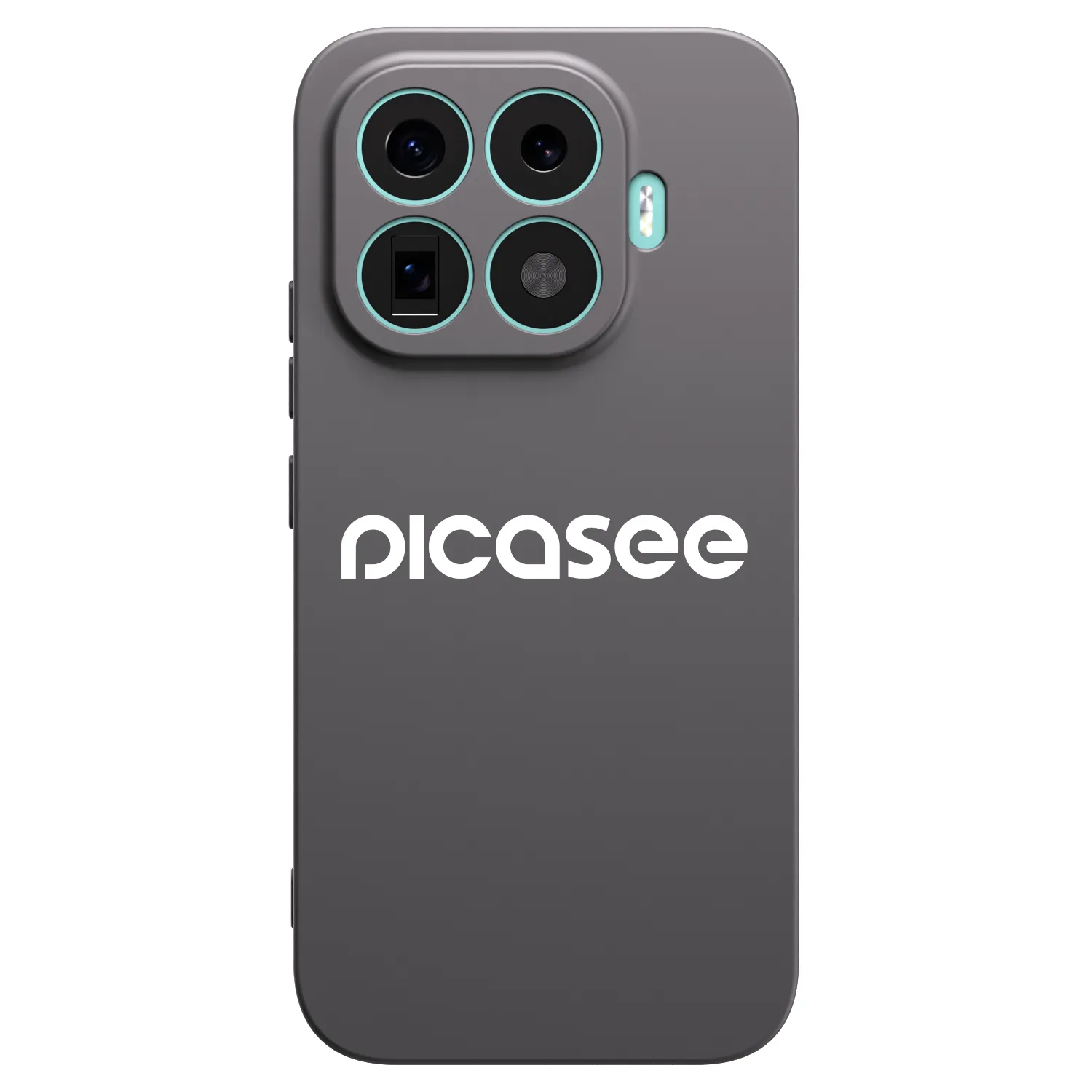 Picasee crna silikonska maskica za Xiaomi 17T - Picasee - new logo - white