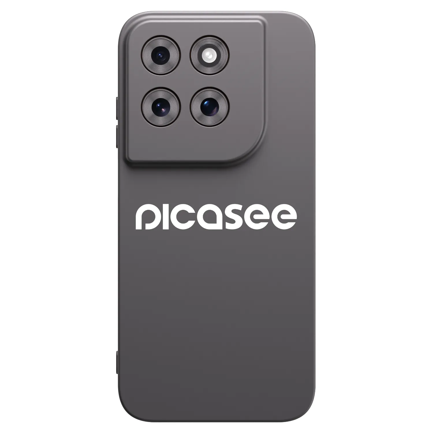 Picasee crna silikonska maskica za Motorola Moto G77 - Picasee - new logo - white