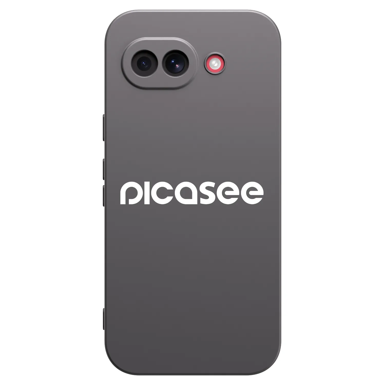 Picasee crna silikonska maskica za Google Pixel 10a - Picasee - new logo - white