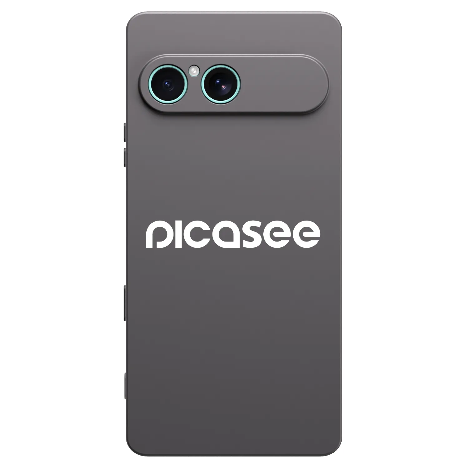 Picasee crna silikonska maskica za Sony Xperia 10 VII - Picasee - new logo - white