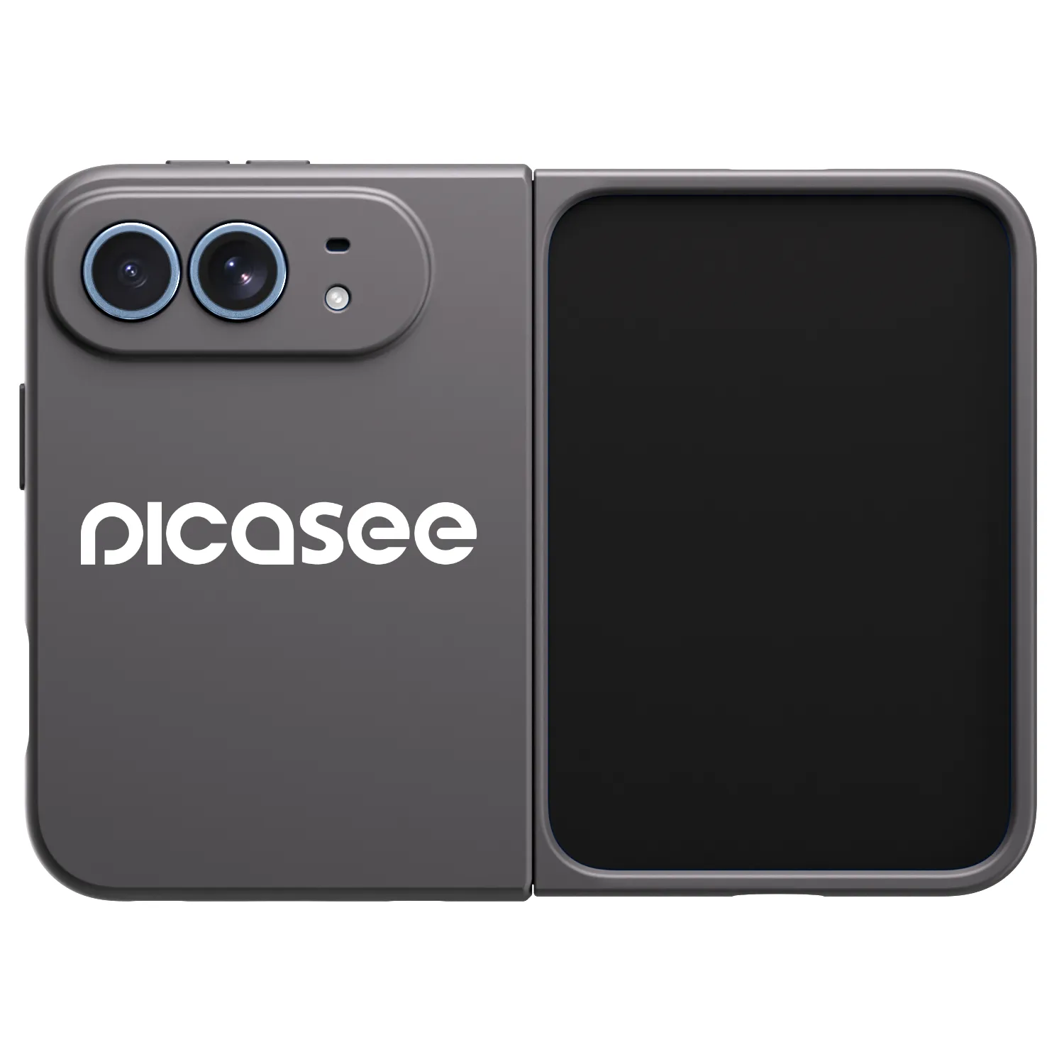 Picasee crna silikonska maskica za Apple iPhone Ultra - Picasee - new logo - white