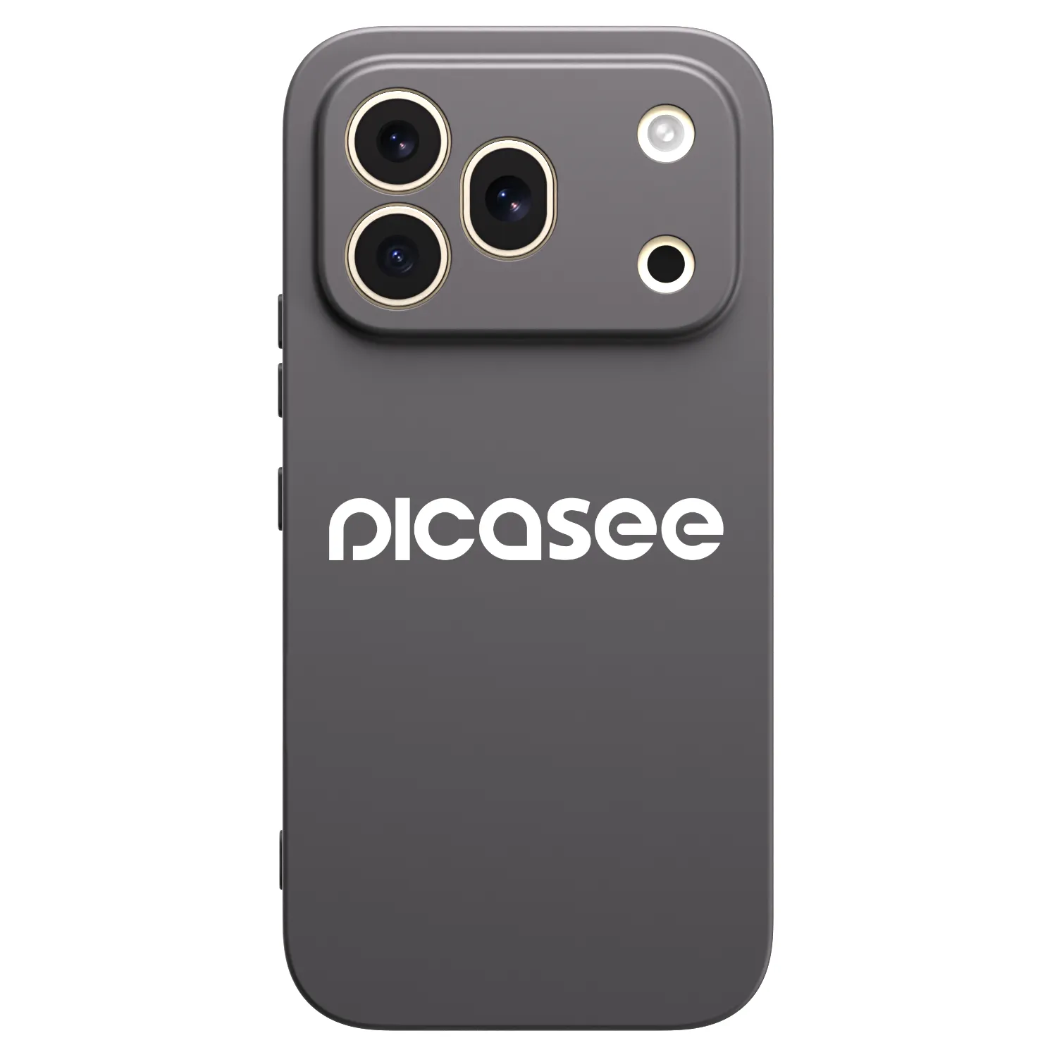 Picasee crna silikonska maskica za Honor 600 Pro - Picasee - new logo - white