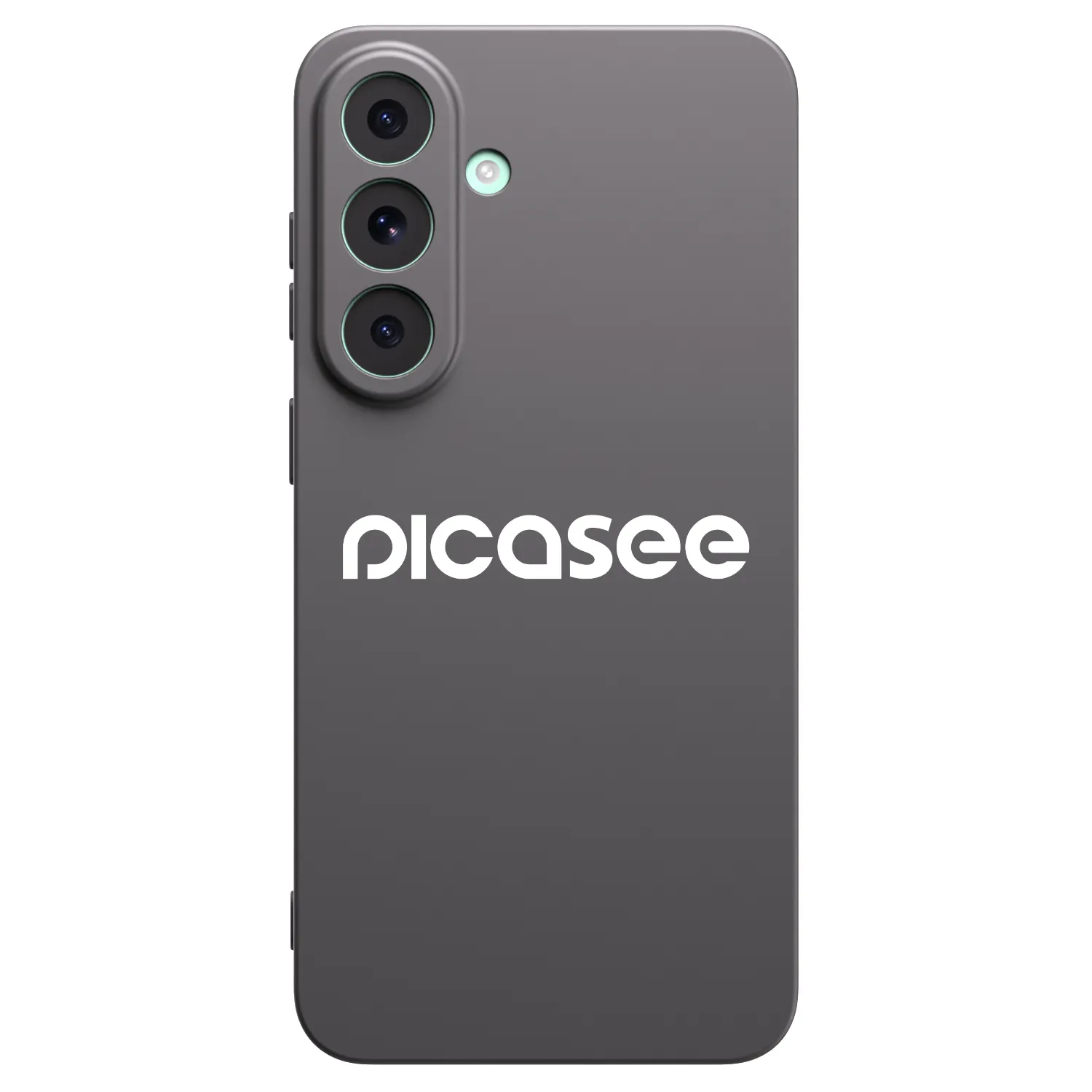 Picasee crna silikonska maskica za Samsung Galaxy S26 FE - Picasee - new logo - white