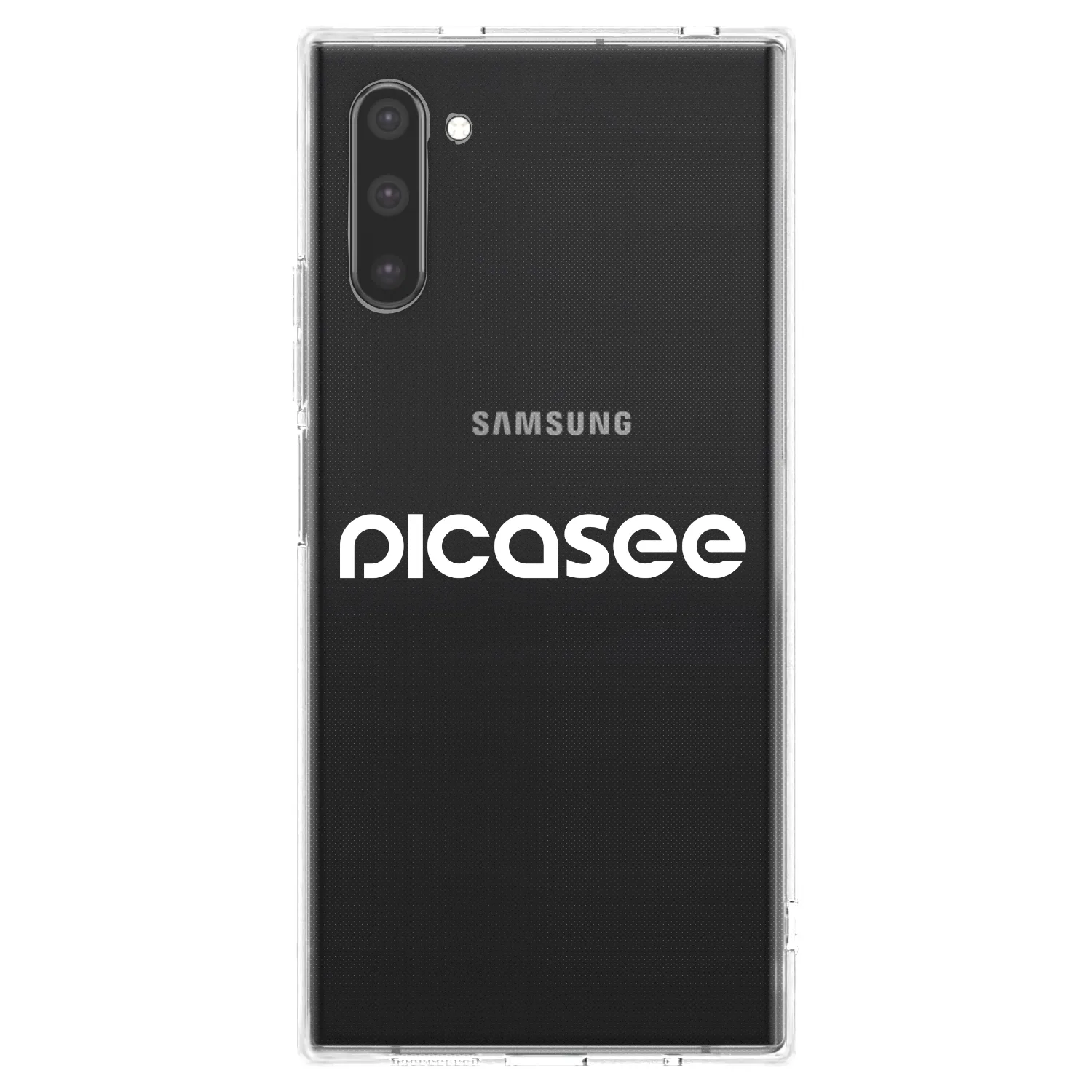Picasee silikonska prozirna maskica za Samsung Galaxy Note 10 N970F - Picasee - new logo - white