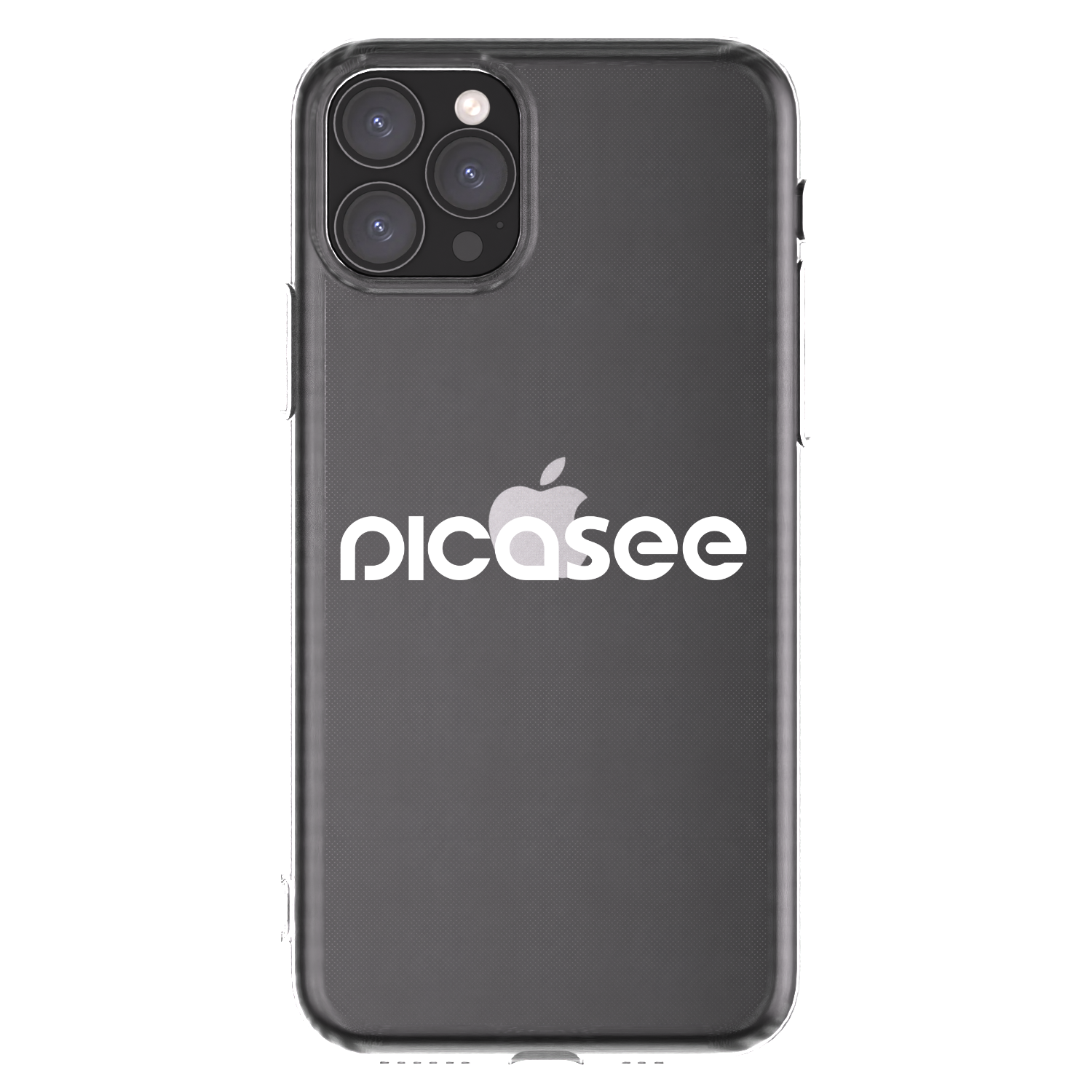 Picasee silikonska prozirna maskica za Apple iPhone 11 Pro - Picasee - new logo - white