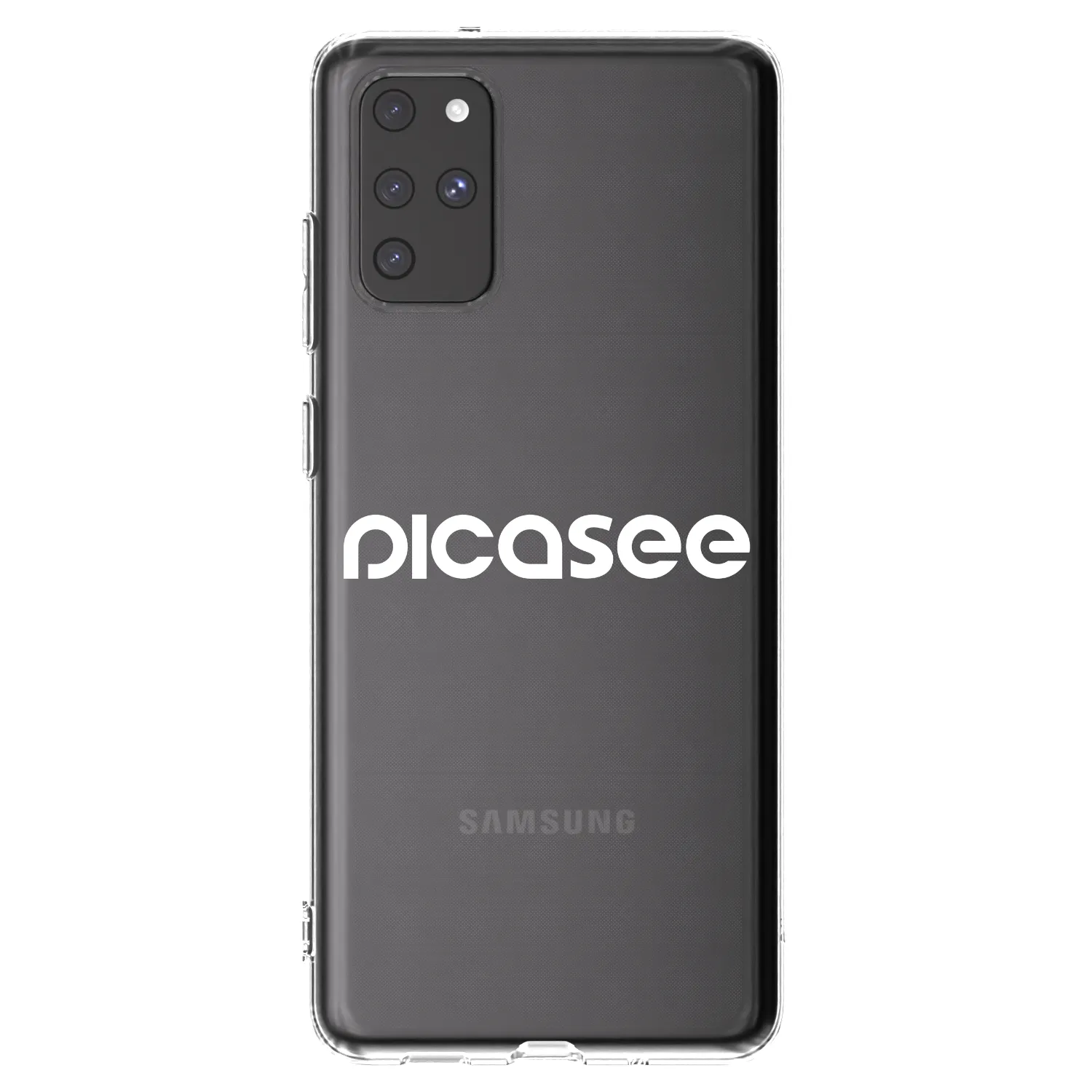 Picasee silikonska prozirna maskica za Samsung Galaxy S20+ G985F - Picasee - new logo - white