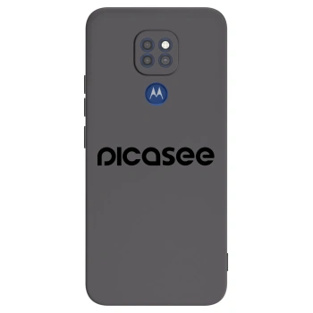 Maskica za Motorola Moto G9 Play - Picasee - new logo - black
