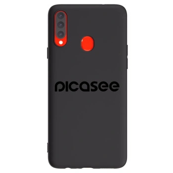 Maskica za Samsung Galaxy A20s - Picasee - new logo - black