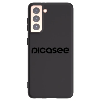 Picasee crna silikonska maskica za Samsung Galaxy S21 5G G991B - Picasee - new logo - black
