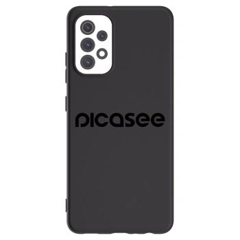 Picasee crna silikonska maskica za Samsung Galaxy A32 5G A326B - Picasee - new logo - black