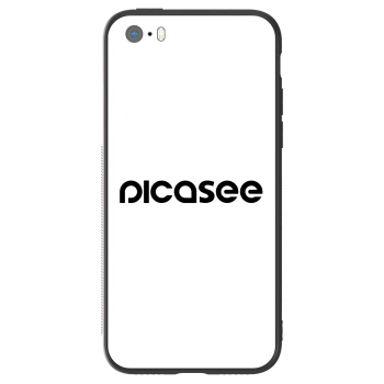 Maskica za Apple iPhone 5/5S/SE - Picasee - new logo - black
