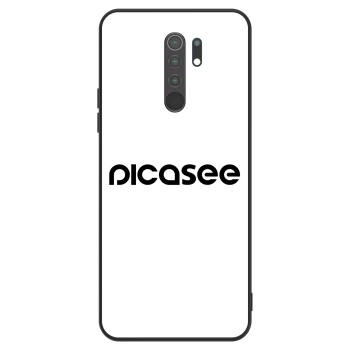 Maskica za Xiaomi Redmi 9 - Picasee - new logo - black