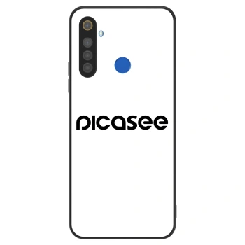 Maskica za Realme 5 - Picasee - new logo - black
