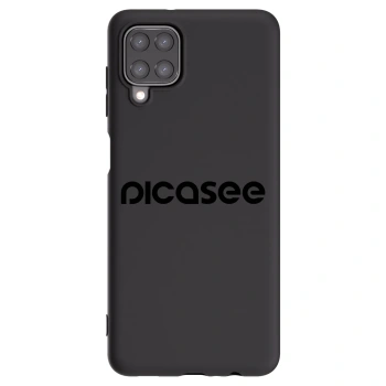 Picasee crna silikonska maskica za Samsung Galaxy M12 M127F - Picasee - new logo - black