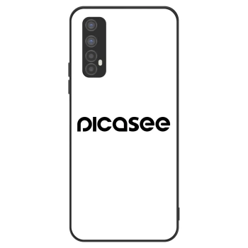 Maskica za Realme 7 - Picasee - new logo - black