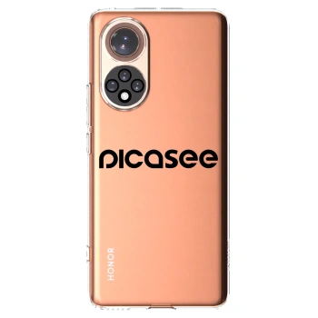 Picasee silikonska prozirna maskica za Huawei Nova 9 - Picasee - new logo - black