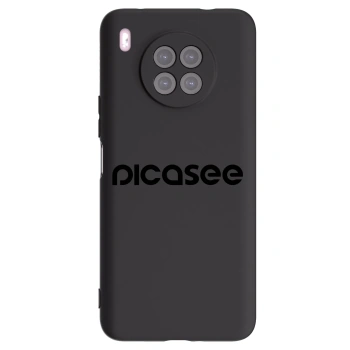 Picasee crna silikonska maskica za Huawei Nova 8i - Picasee - new logo - black