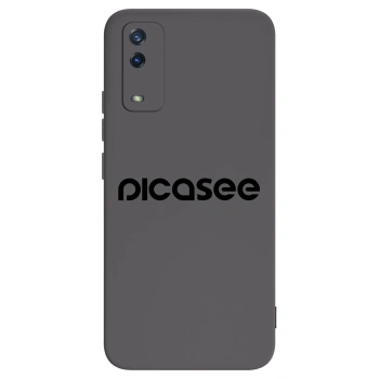 Picasee crna silikonska maskica za Vivo Y11s - Picasee - new logo - black