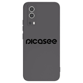 Picasee crna silikonska maskica za Vivo Y72 5G - Picasee - new logo - black