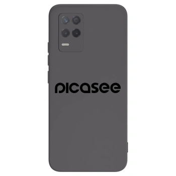 Picasee crna silikonska maskica za Realme 8 5G - Picasee - new logo - black