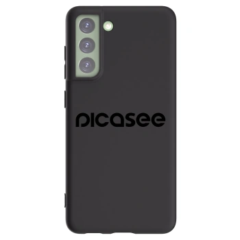 Picasee crna silikonska maskica za Samsung Galaxy S21 FE 5G - Picasee - new logo - black