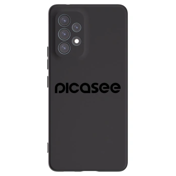 Picasee crna silikonska maskica za Samsung Galaxy A53 5G A536 - Picasee - new logo - black