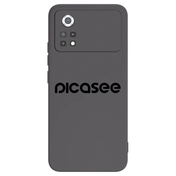 Picasee crna silikonska maskica za Xiaomi Poco X4 Pro 5G - Picasee - new logo - black