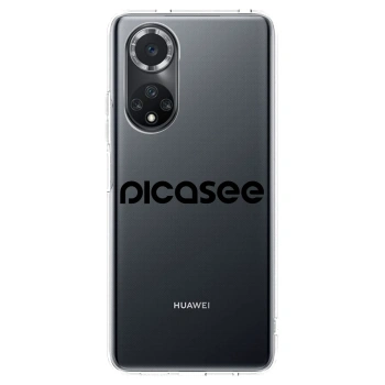 Picasee silikonska prozirna maskica za Huawei Nova 9 SE - Picasee - new logo - black