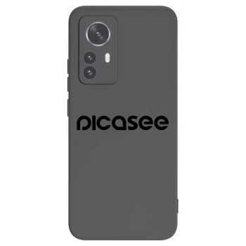Picasee crna silikonska maskica za Xiaomi 12 Pro - Picasee - new logo - black