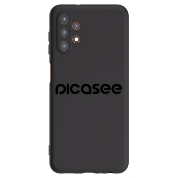 Picasee crna silikonska maskica za Samsung Galaxy A13 4G A135 - Picasee - new logo - black