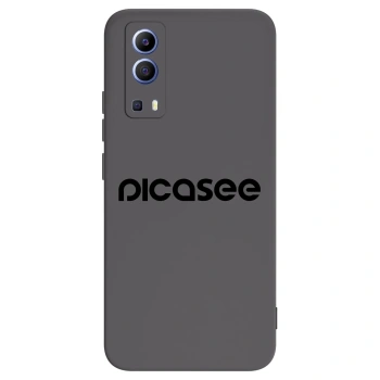 Picasee crna silikonska maskica za Vivo Y52 5G - Picasee - new logo - black