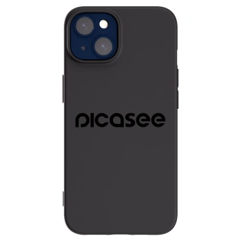Picasee crna silikonska maskica za Apple iPhone 14 - Picasee - new logo - black