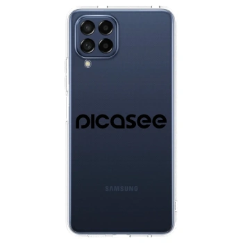 Picasee silikonska prozirna maskica za Samsung Galaxy M53 5G - Picasee - new logo - black
