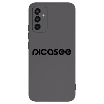 Picasee crna silikonska maskica za Samsung Galaxy M13 M135F - Picasee - new logo - black