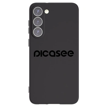 Picasee crna silikonska maskica za Samsung Galaxy S23+ 5G - Picasee - new logo - black