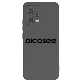 Picasee crna silikonska maskica za Xiaomi Poco X5 - Picasee - new logo - black