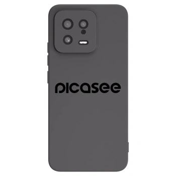 Picasee crna silikonska maskica za Xiaomi 13 - Picasee - new logo - black