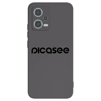 Picasee crna silikonska maskica za Xiaomi Redmi Note 12 5G - Picasee - new logo - black