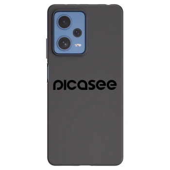 Picasee crna silikonska maskica za Xiaomi Redmi Note 12 Pro 5G - Picasee - new logo - black
