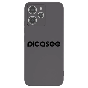 Picasee crna silikonska maskica za Xiaomi Redmi 12 4G - Picasee - new logo - black