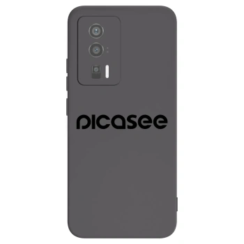 Picasee crna silikonska maskica za Xiaomi Poco F5 Pro 5G - Picasee - new logo - black
