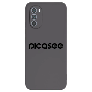 Maskica za Motorola Moto G62 - Picasee - new logo - black